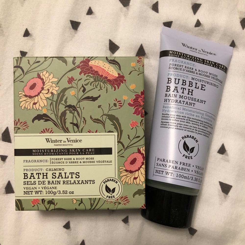 2/$10🌷Winter in Venice | Moisturizing bath set